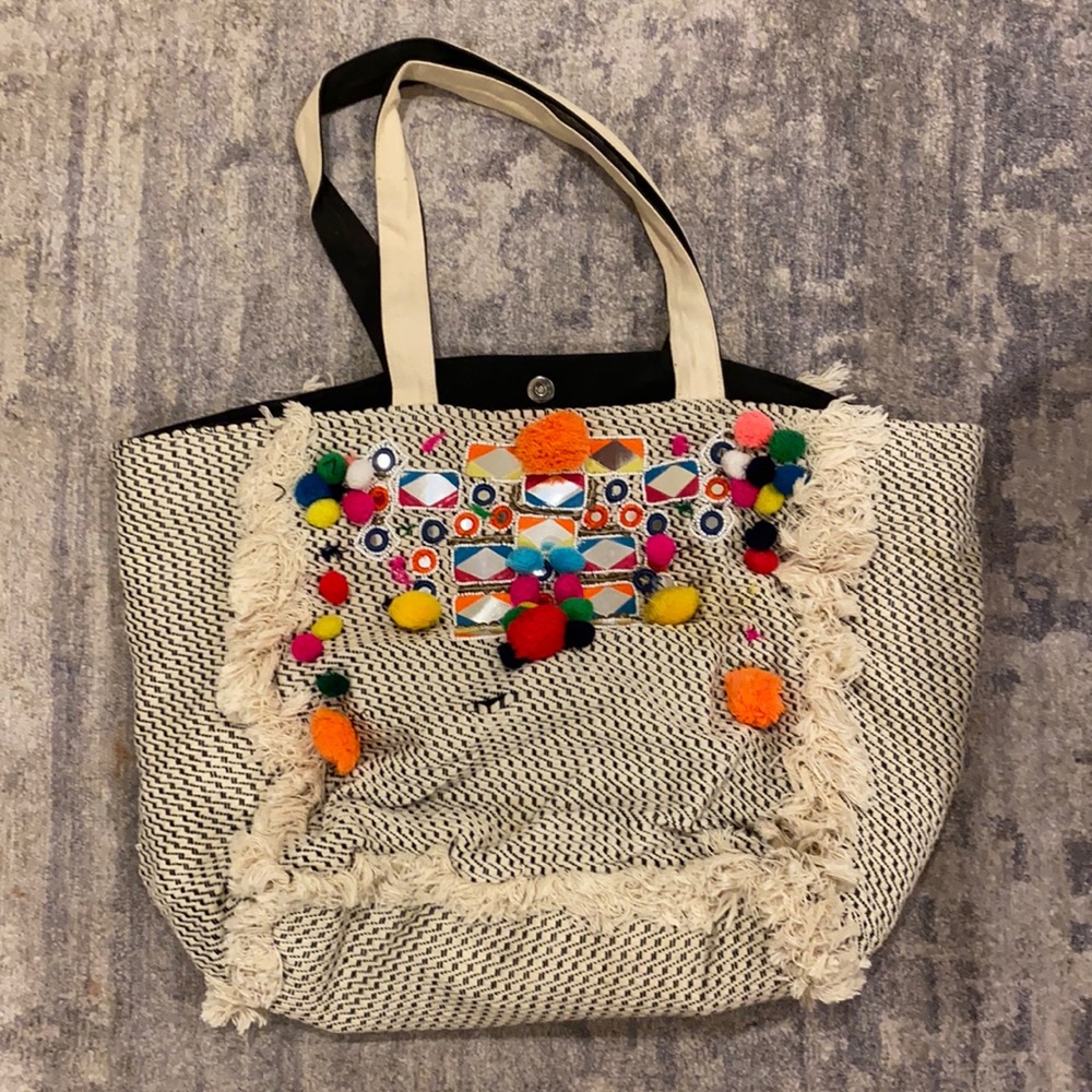 Large tote beach bag
